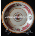 hot sale round shape ceramic omega plate